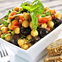 Chickpea and Black Bean Salad