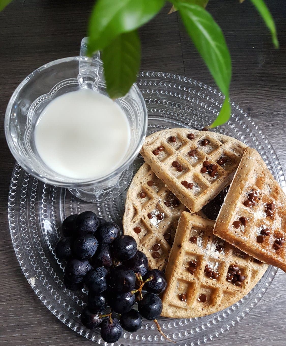 Featured image for Dairy-free Chocolate Chip Waffles