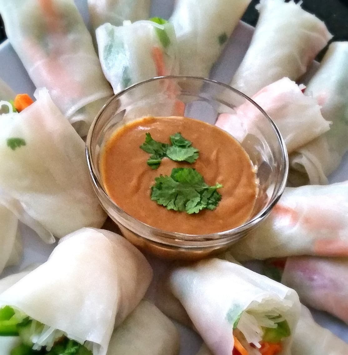 Featured image for Thai Cold Fresh Rolls